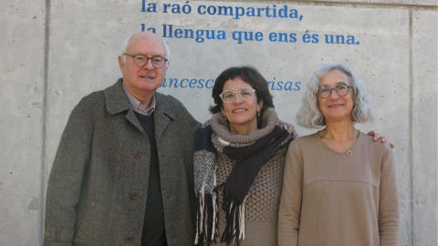 Imatge d'esquerra a dreta de Joaquim, Anna i Remei.